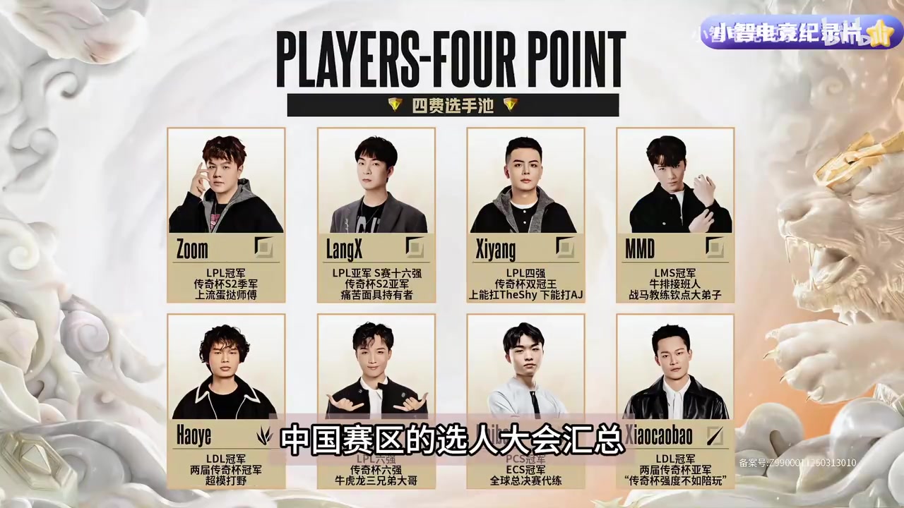 谈球吧(中国)官方网站传奇杯S3中国赛区选人汇总：最强AD再次坐牢，MLXG成为夺冠热门